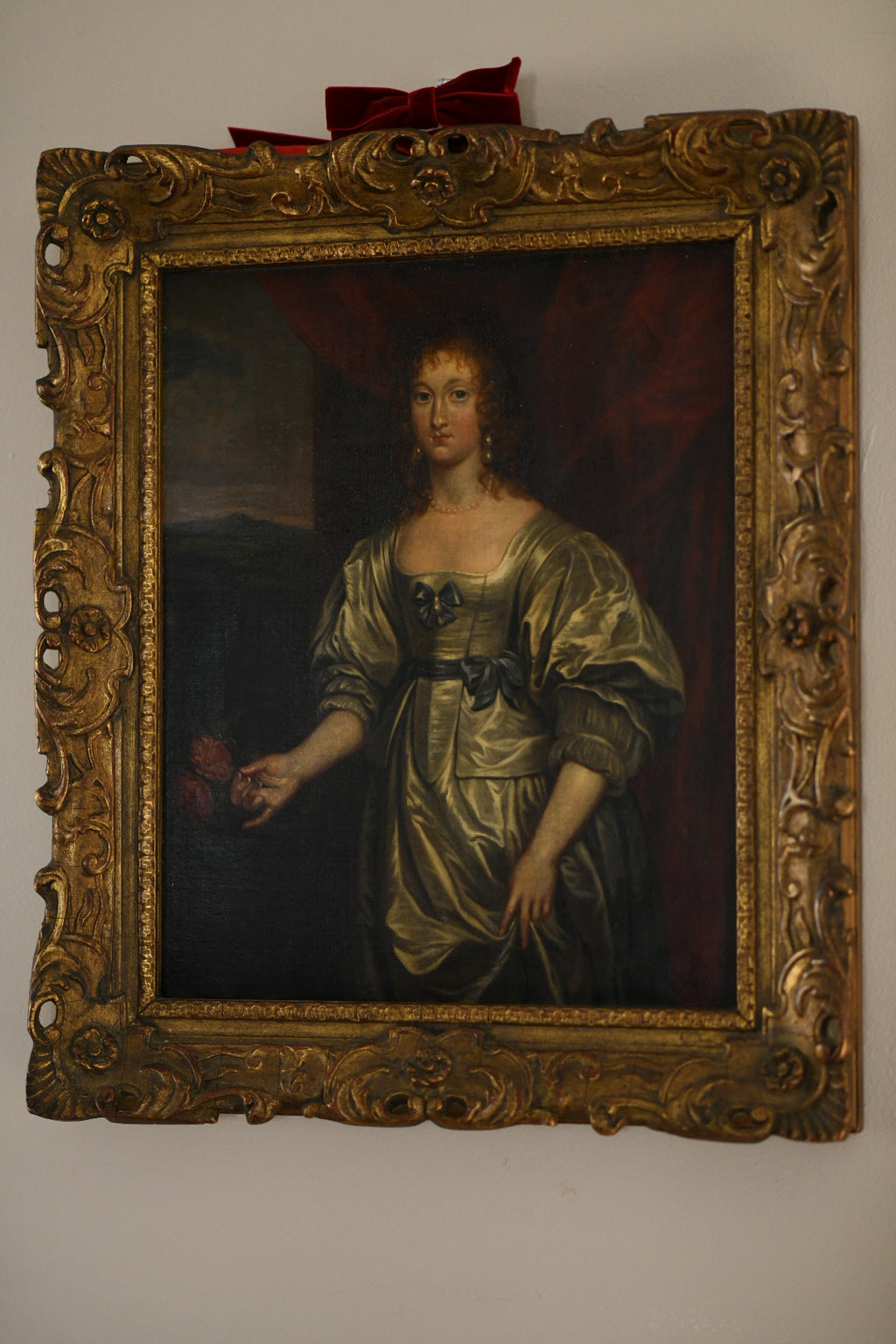 Robert Trewick Bone (1790–1840) | Lady Elizabeth Cecil After Sir Anthony van Dyck | Signed & Dated 1840