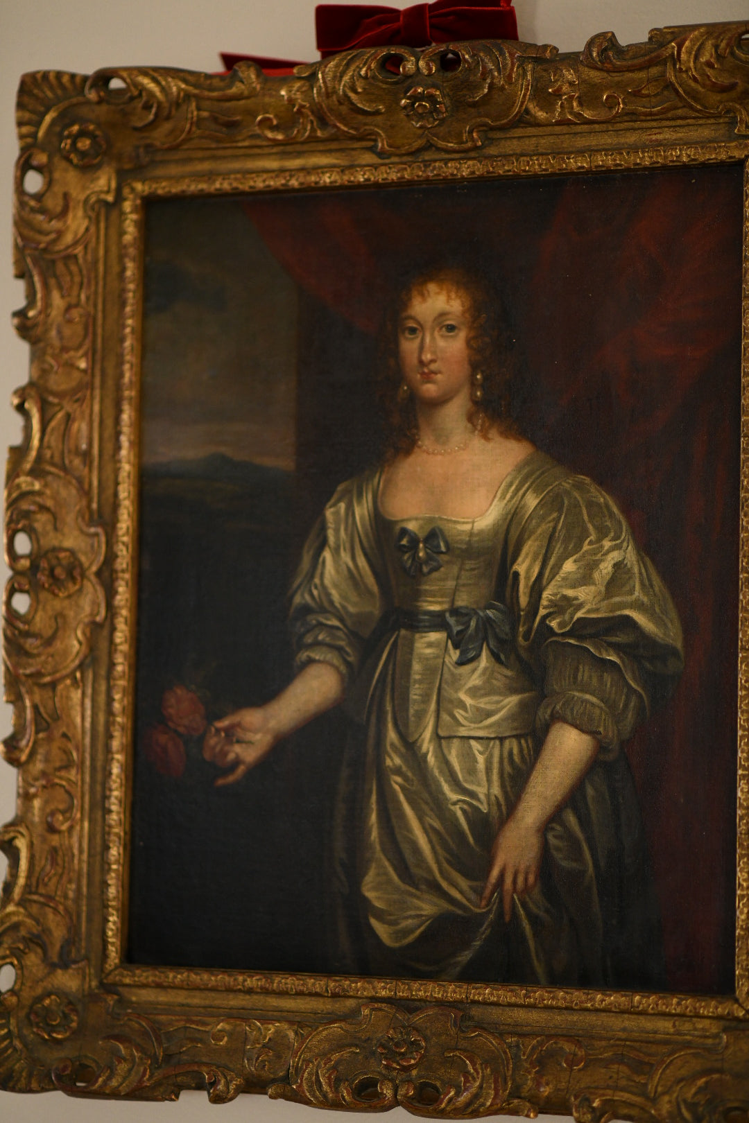 Robert Trewick Bone (1790–1840) | Lady Elizabeth Cecil After Sir Anthony van Dyck | Signed & Dated 1840