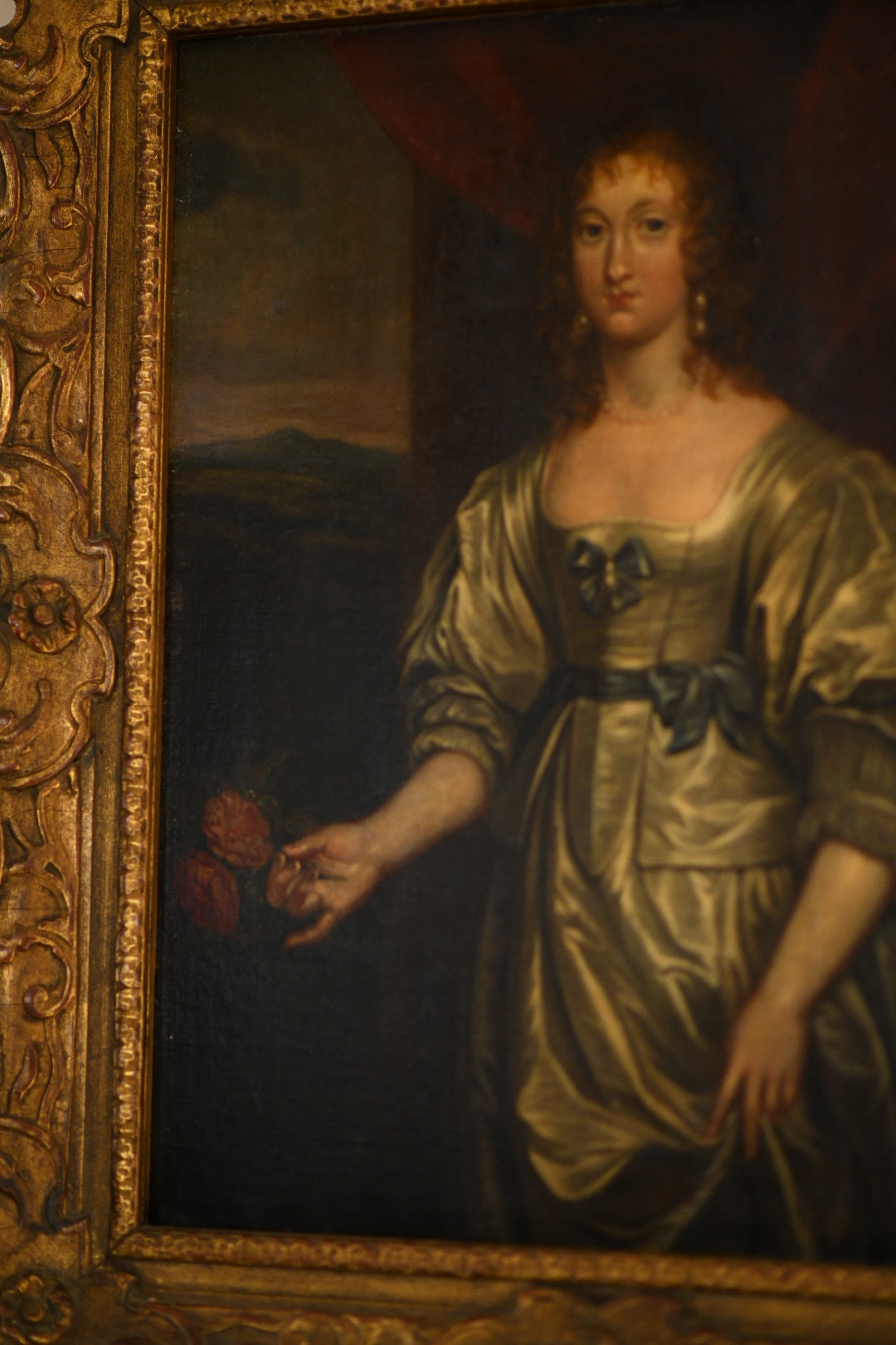 Robert Trewick Bone (1790–1840) | Lady Elizabeth Cecil After Sir Anthony van Dyck | Signed & Dated 1840
