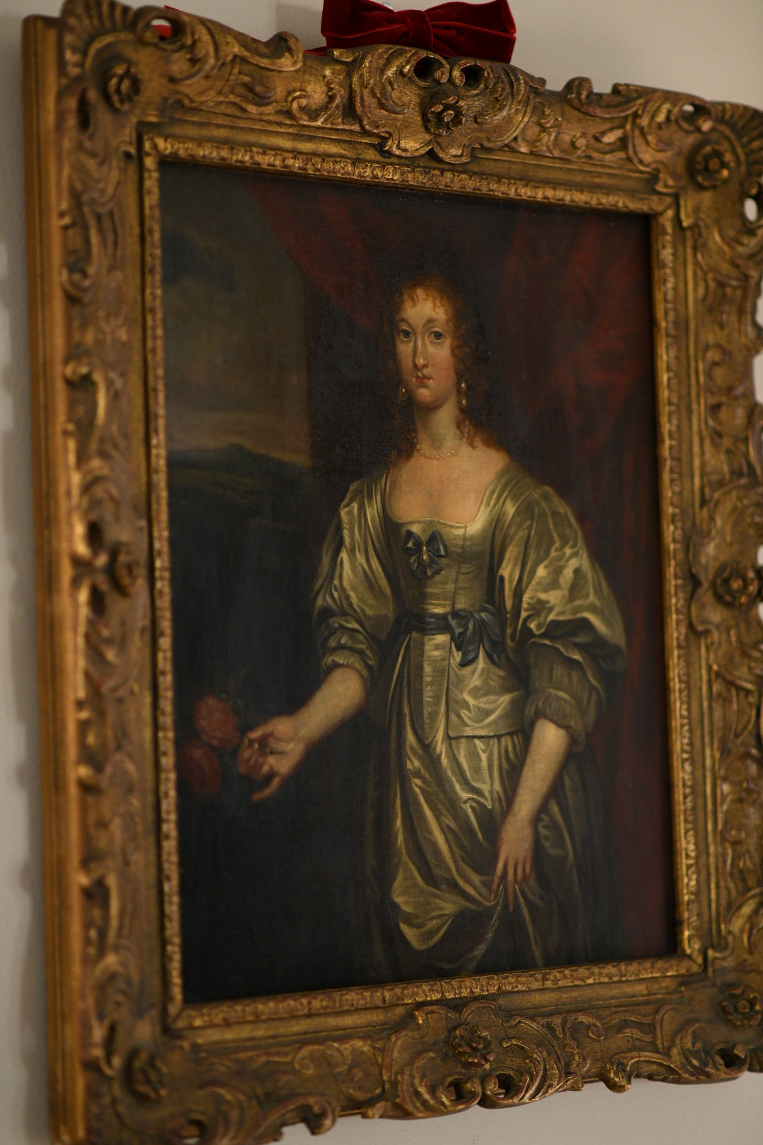 Robert Trewick Bone (1790–1840) | Lady Elizabeth Cecil After Sir Anthony van Dyck | Signed & Dated 1840